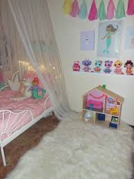 Toddler Girl Bed With Ikea Minnen Bed Frame And Target Pillowfort Bedding Girls Bedroom Toddler Bedroom Girl Girl Bedroom Decor