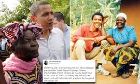 Sarah was the third wife of the former us leader's paternal grandfather, hussein onyango obama, and sarah raised more: Iumjpcoevgacom