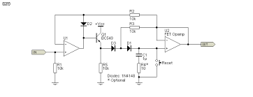 Peak detector circuit using opamp. An014 Peak Detection Circuits