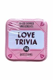 Also, see if you ca. After Dinner Amusement 50 Questions Trivia Challenge Conversation Spot