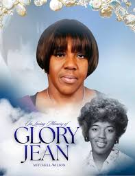 Celebrating the Life of Glory Jean Mitchell-Wilson🕊🕊🕊