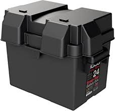 Maybe you would like to learn more about one of these? Amazon Com Noco Hm300bks Group 24 Snap Top Battery Box For Marine Rv Camper And Trailer Batteries Automotive