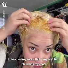 Rinse your hair with cool water right before your slip into the pool or any other chlorinated water source. It S Gone Viral Hair Burns Off During Bleach Fail Facebook