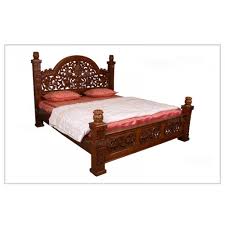 We manufacture solid teak wood king & queen size beds with storage in the finest bedroom furniture designs. Teak Wood Cot In Erode Buy King Size Bed Online Best Price The Maark Trendz