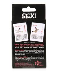 The other players continue until everyone has collected a chip. Sex Cards Card Game