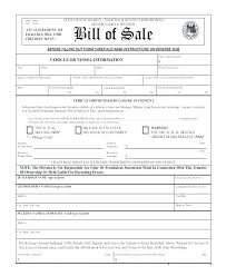Used Car Bill Sale Template Classic Cars Com Of Free 2 Alberta Forms ...