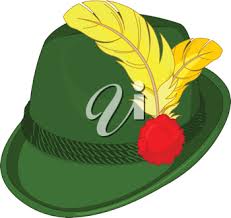 Iclipart Illustration Of Green Tirol Hat Hat Vector Illustration German Hats