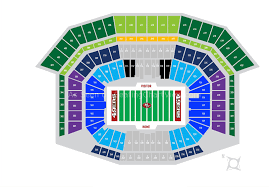 Levis Stadium Santa Clara Ca Seating Chart View