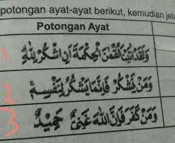 Listen surah luqman audio mp3 al quran on islamicfinder. Jelaskan Makna Dari Potongan Ayat Surah Al Luqman Ayat 12 Brainly Co Id