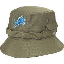 Men S New Era Olive Detroit Lions 2019 Salute To Service Sideline Adventure Bucket Hat Salute To Service Detroit Lions Nfl Salute To Service