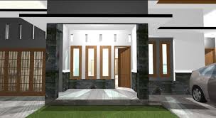 Desain tiang dan keramik teras rumah minimalis 2016 via kreasirumah.net. 81 Contoh Model Teras Rumah Minimalis Sederhana Modern Terbaru