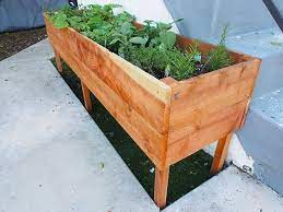 Raised garden bed plans and kits come in different styles and sizes. Make A Raised Planter Box For Your Herb Garden Built By Kids