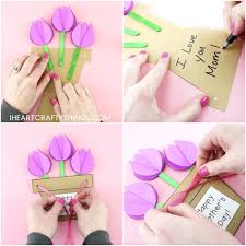 Trim the paper if necessary. Mother S Day Flower Pot Craft Easy Gift For Kids To Make For Mom I Heart Crafty Things