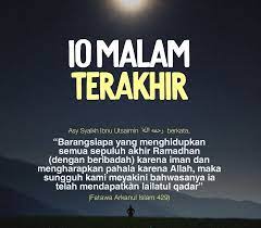 We did not find results for: 10 Ramadan Terakhir Amalan Dan Keutamaannya Aku Sis Lin