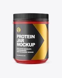 Download Matte Protein Jar Mockup In Jar Mockups On Yellow Images Object Mockups PSD Mockup Templates
