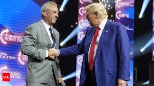 Robert F Kennedy Jr. Chosen by Trump to Lead Department of Health and Human  Services | World News - Times of India