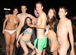 Subtitled insane japanese mother cfnm party for shy daughter. Naked Guy At Cfnm Party