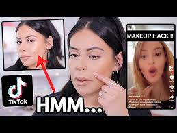 Testing A Viral Tik Tok Makeup Hack Does This Really Work Youtube