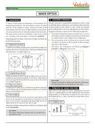 Chapter 10 Wave Optics Revision Notes Part 1 In 2020 Physics Notes Revision Notes Physics Revision