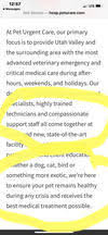 Our outpatient setting allows us to provide a patient care model that is time efficient and cost effective. Pet Urgent Care 428 West 800 North Orem Reviews And Appointments Topvet