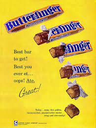 Candy Ad Curtis Butterfinger May 30 1960 Butterfinger Retro Candy Print Ads