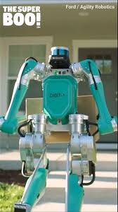 This Package Delivery Robot Walks Like A Human Digit Thesuperboo Video Video In 2020 Delivery Robot New Technology Gadgets Cool Technology