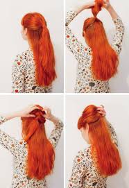 Nurse hairstyles work hairstyles pretty hairstyles unique hairstyles top knot knot bun chignon headband diy headband good hair day Easy No Tease Braided Bouffant A Beautiful Mess