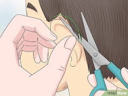 pin on hair