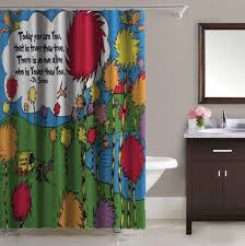 The Lorax Dr Seuss Quote Truffula Trees Shower Curtain 60 X72 Print On Unbranded Modern Tree Shower Curtains Shower Curtain Printed Shower Curtain