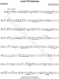 Eb major (sounding pitch) (view more eb major music for trombone )tempo marking: Wham Last Christmas Sheet Music Trombone Solo In F Major Download Print Sku Mn0123596