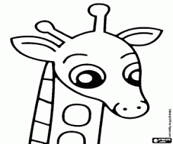 Dibujos De Jirafas Para Colorear