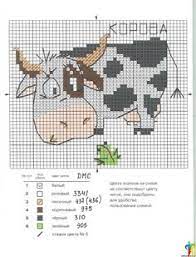 This is an easy and fun pattern to stitch and is perfect for any animal lover. 32 Cross Stitch Cows And Pigs Ideas Cross Stitch Stitch Cross Stitch Cow