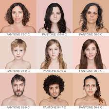 The Human Pantone Project Will Make You Smile Beige Skin Tone Human Skin Shades