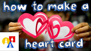 How To Make An Easy Valentine S Heart Card Youtube Stmt friendship bracelet making kit. how to make an easy valentine s heart card