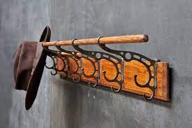 Odells Victorian Oak Hat And Coat Rack 20th Century Vintage Industrial Modern50 Style Wall Hats Wall Hat Rack Hat Rack