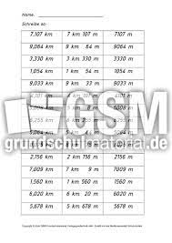 Ab Kilometer Meter 1 8 Los Kilometer Meter Zentimeter Rechnen Mit Grossen Mathe Klasse 4 Grundschulmaterial De