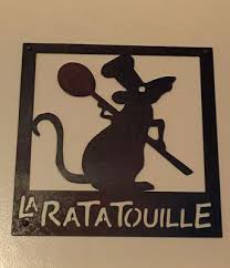 Ratatouille Sign Disney Decor Disney Kitchen Decor Ratatouille Disney