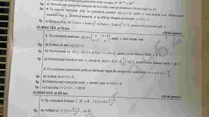 Liderii din educatie anunta implementarea unor masuri noi, mult mai dure, pentru examenul de bacalaureat din 2014. Simulare Bacalaureat 2021 Subiecte MatematicÄƒ Si Bareme De Corectare