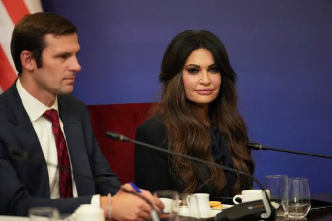 Kimberly Guilfoyle resigns as US ambassador to Greece after scrambling to save her job amid Wall Street Journal reports of personal gain; she claimed texts were AI generated