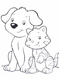 Search through 623,989 free printable colorings at getcolorings. Cats And Dogs Pictures To Print Hello Berlin Dog Coloring Page Cat Coloring Page Animal Coloring Pages