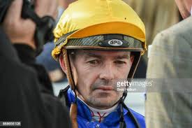 Trainer Shane McCusker with strapper Yoko Ota after his horse... News Photo 