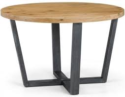 All items are made using. Julian Bowen Brooklyn Solid Oak Round Dining Table First Furniture First Furniture