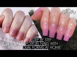 Diy Polygel Nails At Home The Beauty Vault Youtube Powder Nails Polygel Nails Dip Powder Nails