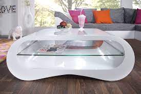 Couchtisch Manhattan 110 Cm Hochglanz Weiss Riess Ambiente De Wohnzimmertische Couchtisch Weiss Hochglanz Couchtisch