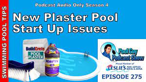 It's all about feeding the water the calcium it needs for a healthy lsi. New Plaster Swimming Pool Start Up Issues Youtube