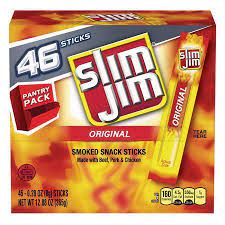 Free shipping on orders over $35 details. Slim Jim Snack Sized Smoked Meat Stick Original Flavor Keto Friendly Snack Stick 0 28 Oz 46 Count Walmart Com In 2021 Snack Sticks Slim Jims Snacks