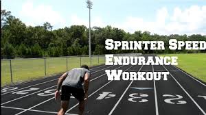 100m sprinter sd endurance workout