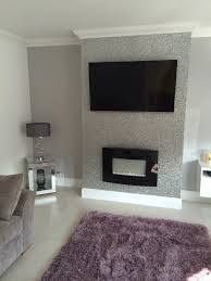Silver Glitter Glitter Home Decor Living Room Decor Cozy Living Room Designs