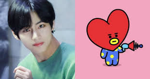 Polyester 100% lincensed by line friends 100% official genuine guarantee orgin : Bts V S Bt21 Character Tata Is Just As Uwu As V Himself In This New Animation Koreaboo