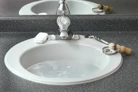 how to clean cast acrylic sinks